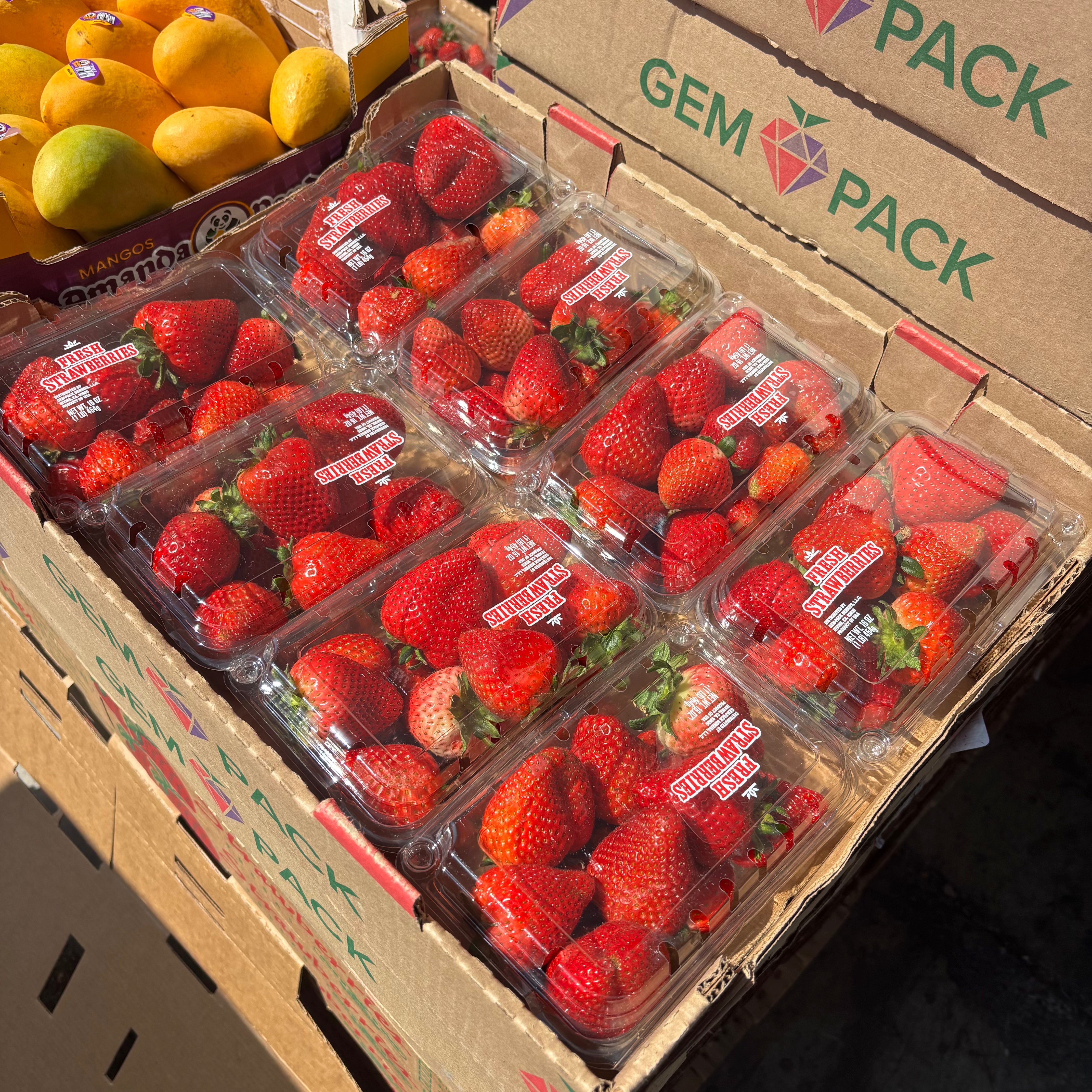 California Strawberry Box